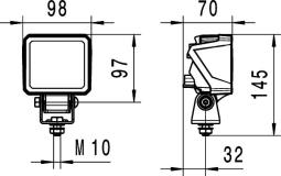 Oświetlenie pomocnicze Hella 1GA 996 479-031