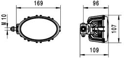 Oświetlenie pomocnicze Hella 1GA 996 761-191