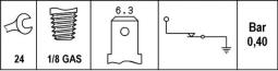 Włącznik ciśnieniowy oleju HELLA 6ZF 007 392-001