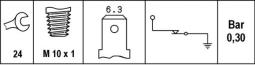 Włącznik ciśnieniowy oleju HELLA 6ZL 003 259-011
