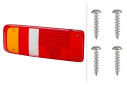 Szkło lampy, lampa tylna zespolona Hella 9EL 340 829-021