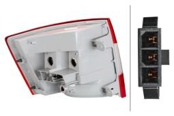 Lampa tylna zespolona Hella 9EL 354 848-021