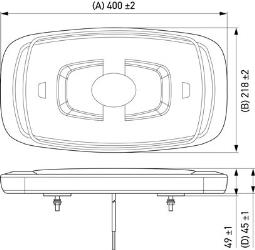 Światło ostrzegawcze Hella 2RL 014 565-021