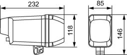 Oświetlenie pomocnicze Hella 2XA 996 200-101