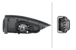 Lampa tylna zespolona Hella 2TZ 011 662-041