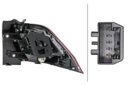Lampa tylna zespolona Hella 2SD 012 519-031