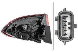Lampa tylna zespolona Hella 2SD 012 311-121