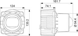 Zestaw, reflektor Hella 1AL 015 318-031