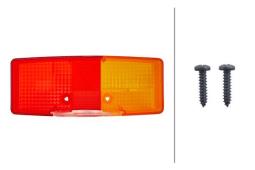 Szkło lampy, lampa tylna zespolona Hella 9EL 118 697-001