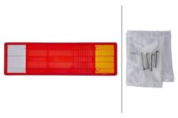 Szkło lampy, lampa tylna zespolona Hella 9EL 340 201-001