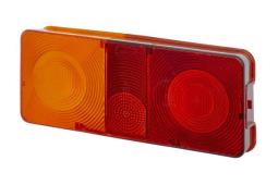 Szkło lampy, lampa tylna zespolona Hella 9EL 116 844-001