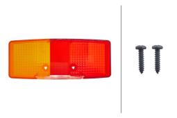 Szkło lampy, lampa tylna zespolona Hella 9EL 121 431-001