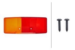 Szkło lampy, lampa tylna zespolona Hella 9EL 130 808-001