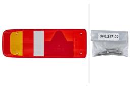 Szkło lampy, lampa tylna zespolona Hella 9EL 340 829-001