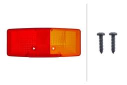 Szkło lampy, lampa tylna zespolona Hella 9EL 118 700-001