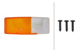 Szkło lampy, lampa kierunkowskazu Hella 9EL 118 703-001