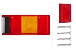 Szkło lampy, lampa tylna zespolona Hella 9EL 147 096-031