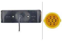 Lampa tylna zespolona Hella 2VP 340 450-511