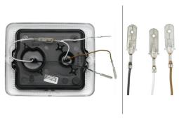 Szkło lampy, lampa kierunkowskazu Hella 9DW 195 804-391