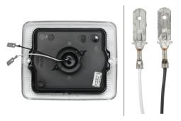 Szkło lampy, lampa tylna Hella 9DW 195 804-041