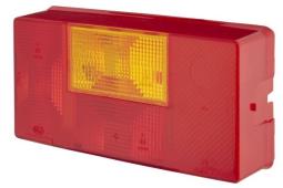 Szkło lampy, lampa tylna zespolona Hella 9EL 137 792-031