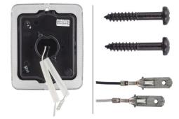 Szkło lampy, lampa kierunkowskazu Hella 9DW 195 804-221