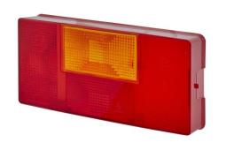 Szkło lampy, lampa tylna zespolona Hella 9EL 136 819-011