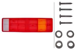 Szkło lampy, lampa tylna zespolona Hella 9EL 152 891-001