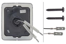 Szkło lampy, światło STOP Hella 9DW 195 804-031