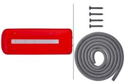 Szkło lampy, lampa tylna zespolona Hella 9EL 208 551-011