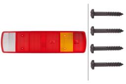 Szkło lampy, lampa tylna zespolona Hella 9EL 152 884-001