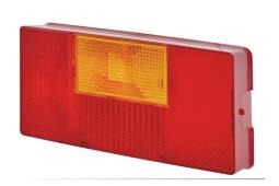 Szkło lampy, lampa tylna zespolona Hella 9EL 136 833-011