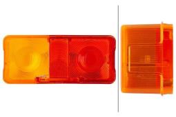 Szkło lampy, lampa tylna zespolona Hella 9EL 112 741-001