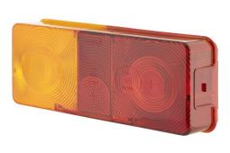 Szkło lampy, lampa tylna zespolona Hella 9EL 112 743-001