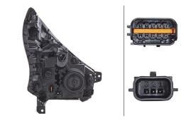 Reflektor Hella 1EE 011 410-411