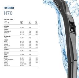 Pióro wycieraczki HELLA 9XW 204 584-281