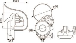 Fanfara Hella 3PA 013 410-041