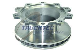 Tarcza hamulcowa Trucktec Automotive 90.35.008