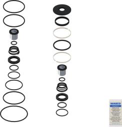 Zestaw naprawczy, zawór hamulca - hamulec zasadniczy Wabco 4613159072