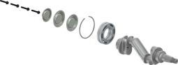 Osłona, prowadzenie zacisku hamulcowego Wabco 9125129302