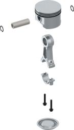 Tłok, sprężarka powietrza Wabco 4123529252