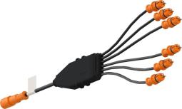 Przewód łączący, elektroniczny układ hamulcowy Wabco 4498340130
