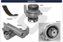 Pompa wodna + zestaw paska rozrządu Hutchinson KH 503WP51