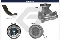 Pompa wodna + zestaw paska rozrządu Hutchinson KH 468WP97