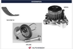 Pompa wodna + zestaw paska rozrządu Hutchinson KH 359WP254