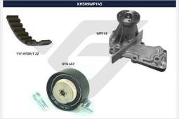 Pompa wodna + zestaw paska rozrządu Hutchinson KH 509WP145