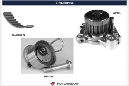 Pompa wodna + zestaw paska rozrządu Hutchinson KH 360WP254