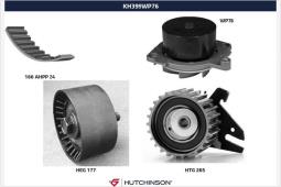 Pompa wodna + zestaw paska rozrządu Hutchinson KH 399WP76