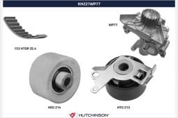 Pompa wodna + zestaw paska rozrządu Hutchinson KH 227WP77