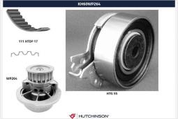 Pompa wodna + zestaw paska rozrządu Hutchinson KH 60WP264